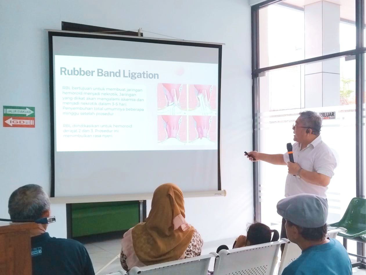 RS Condong Catur Hadirkan Bincang Sehat Bersama Dokter: Edukasi Hemoroid untuk Pengunjung Rumah Sakit
